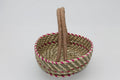 Handmade Sabai Grass Basket with Handle | Eco-Friendly, Sustainable Storage & Organizer Basket for Home Décor