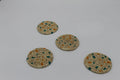 Handwoven Sabai Grass Coasters — Set of 4