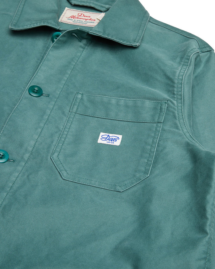 Hank Work Chore - Work Green, view 7|Flatlay