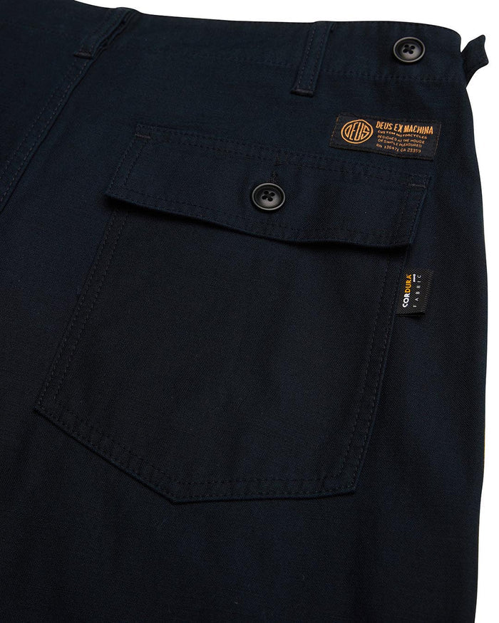 Harris Cordura Fatigue Pant - Black, view 8|Flatlay