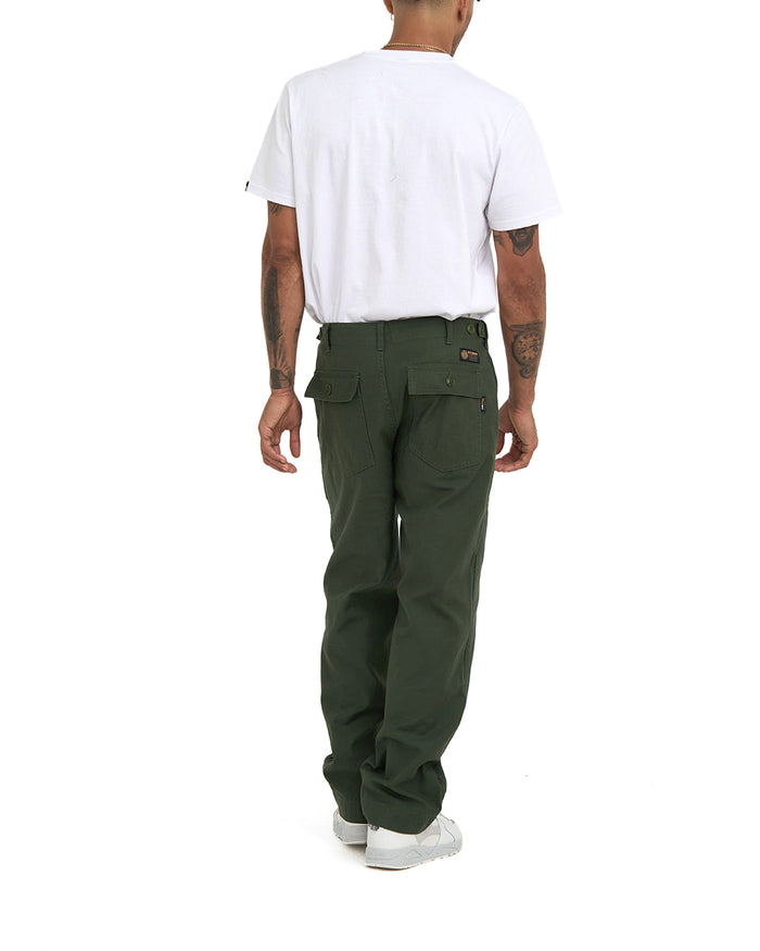 Harris Cordura Fatigue Pant - Olive, view 2|Model