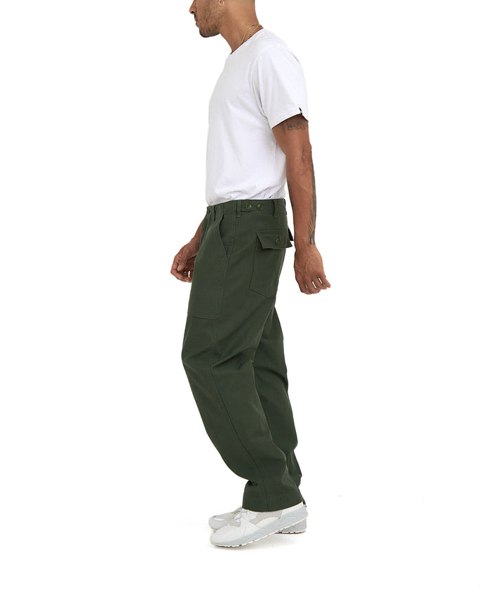 Harris Cordura Fatigue Pant - Olive, view 4|Model