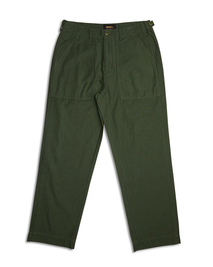 Harris Cordura Fatigue Pant - Olive, view 5|Flatlay