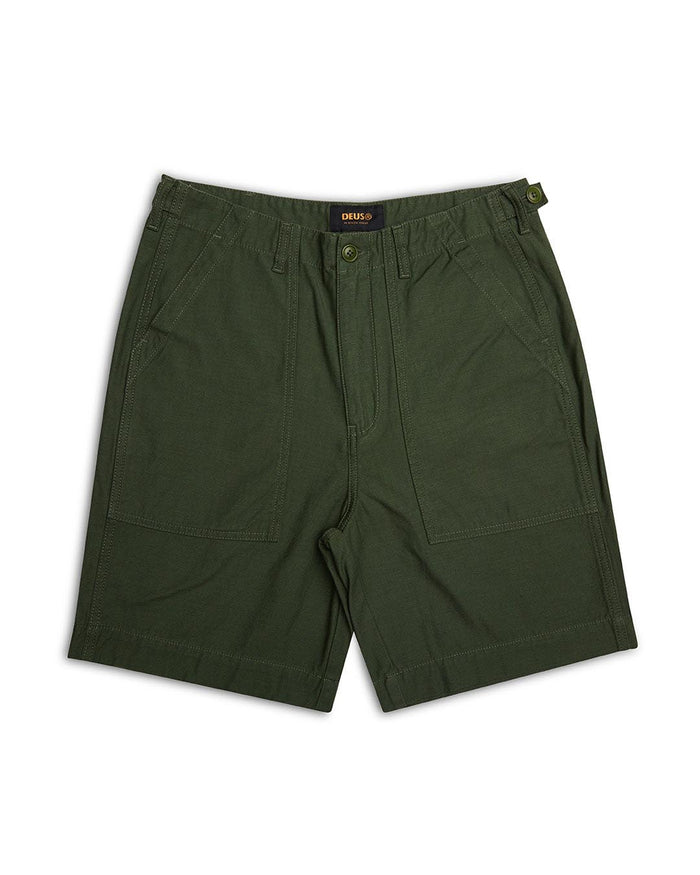 Harris Cordura Fatigue Short - Olive, view 5|Flatlay