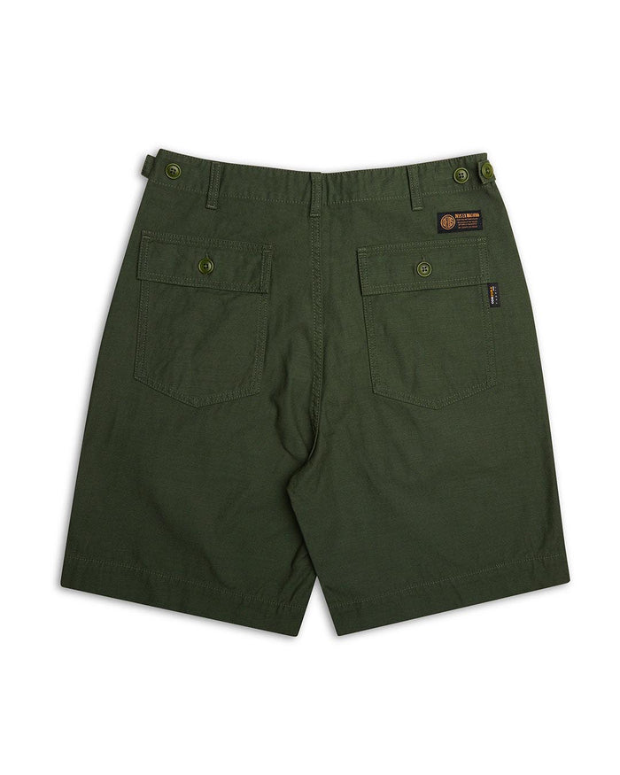 Harris Cordura Fatigue Short - Olive, view 6|Flatlay