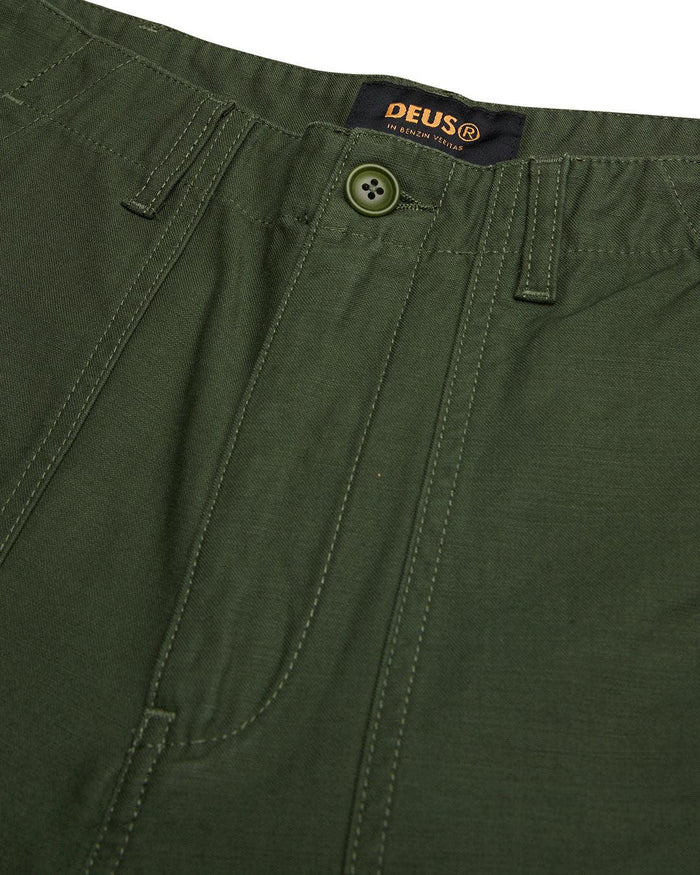 Harris Cordura Fatigue Short - Olive, view 7|Flatlay