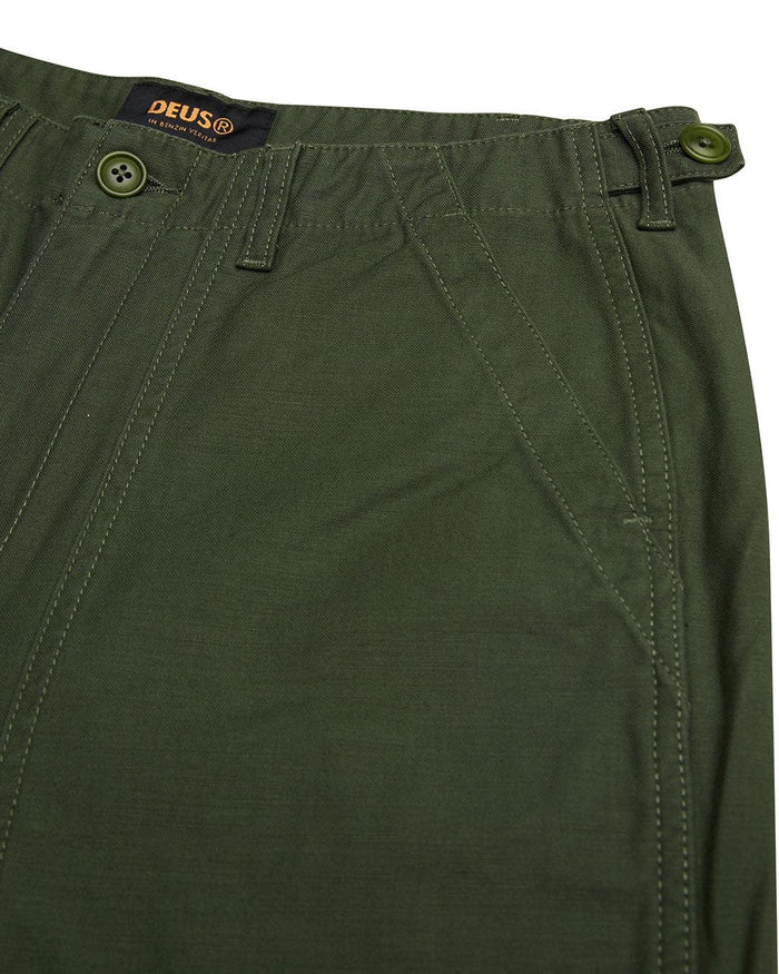 Harris Cordura Fatigue Short - Olive, view 8|Flatlay