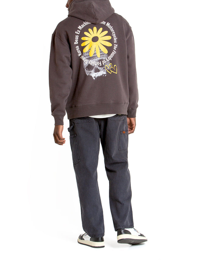 Heads Roll Hoodie - Anthracite, view 2|Model