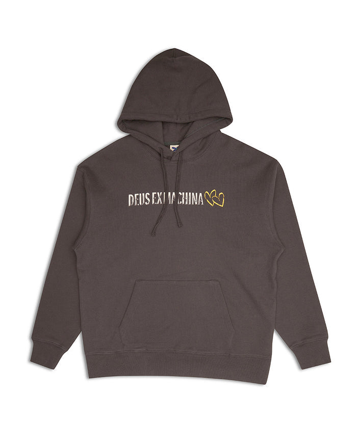 Heads Roll Hoodie - Anthracite, view 5|Flatlay