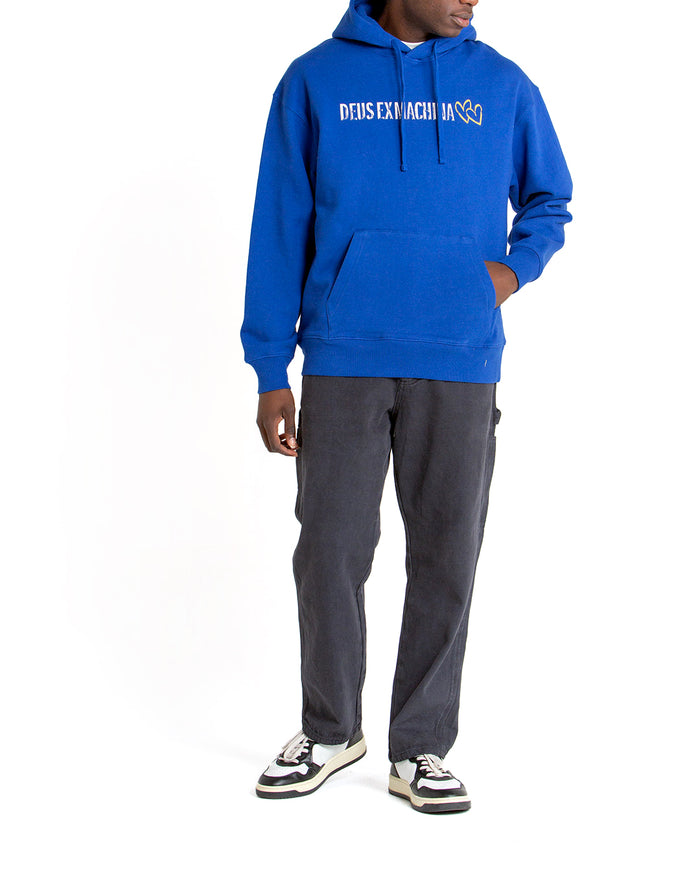 Heads Roll Hoodie - Surf Blue, view 3|Model