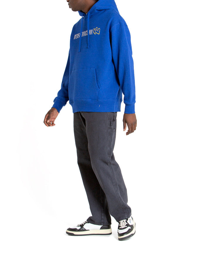 Heads Roll Hoodie - Surf Blue, view 4|Model