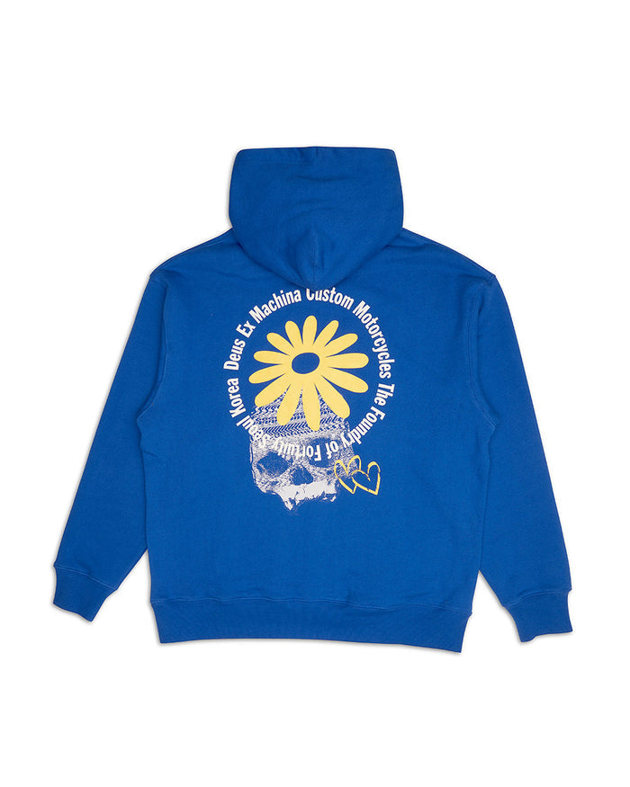 Heads Roll Hoodie - Surf Blue, view 6|Flatlay