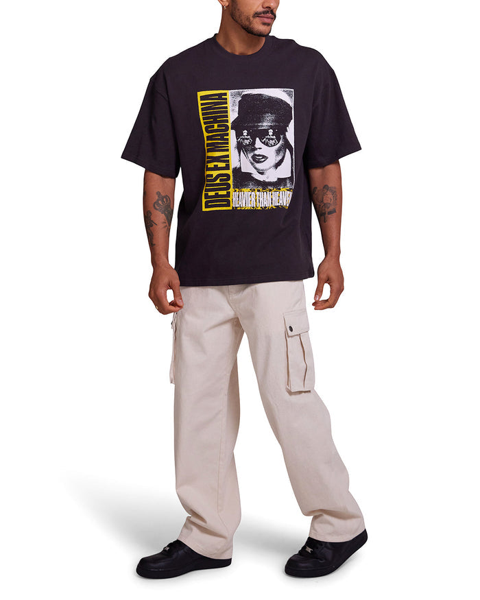 Heavier Than Heaven Tee - Anthracite, view 4|Model