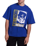 Heavier Than Heaven Tee - True Blue, view 1|Model