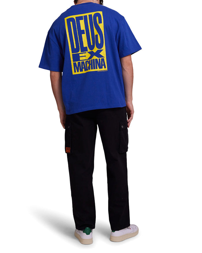 Heavier Than Heaven Tee - True Blue, view 2|Model