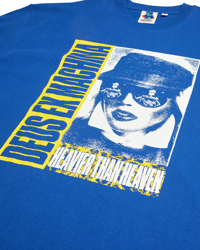 Heavier Than Heaven Tee - True Blue, view 8