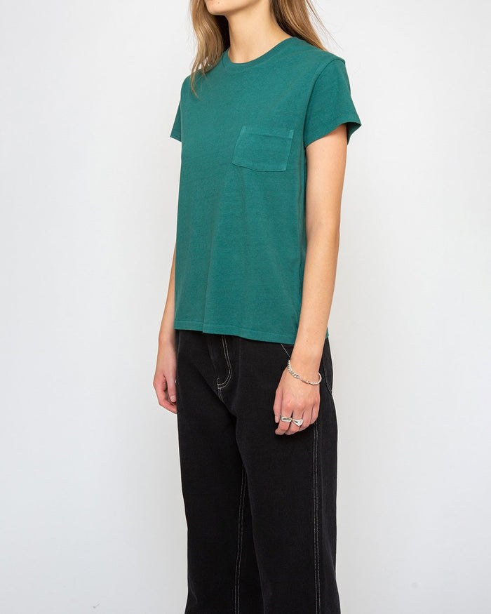 Holly Tee - Jasper Green, view 3
