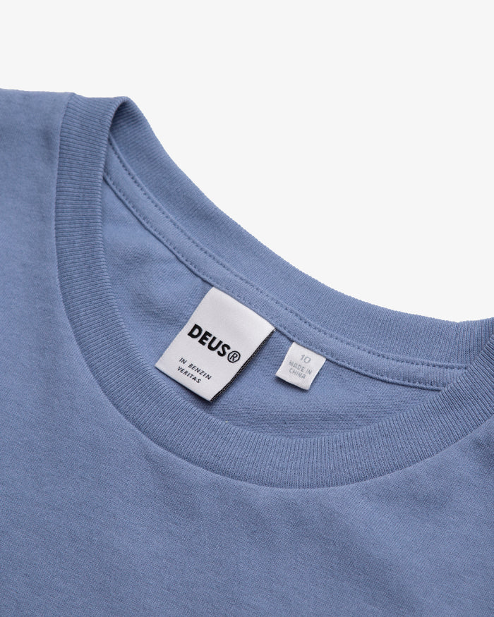 Holly Tee Faded Denim, view 7