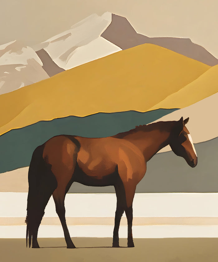 Home On the Range #3 - The Stallion by Head West Studio