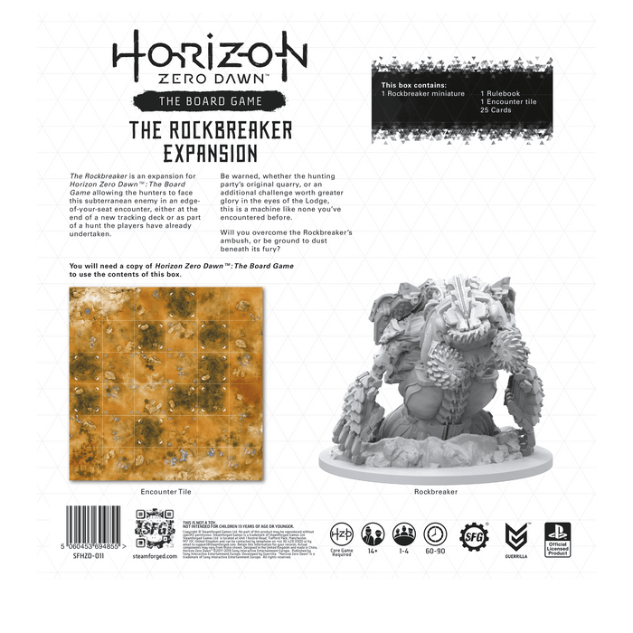 Horizon Zero Dawn Board Game - Rockbreaker Expansion - Steamforged Games