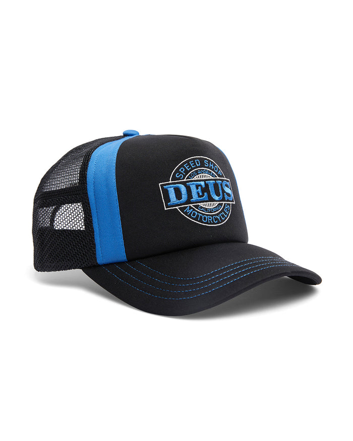 Hot Streaks Trucker - Black, view 1|Flatlay