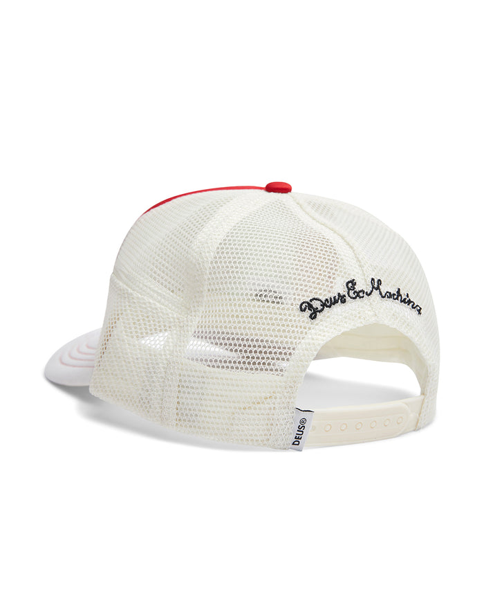 Hot Streaks Trucker White, view 2