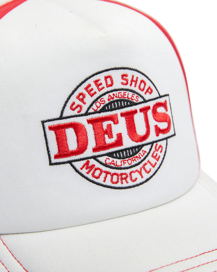 Hot Streaks Trucker White, view 3
