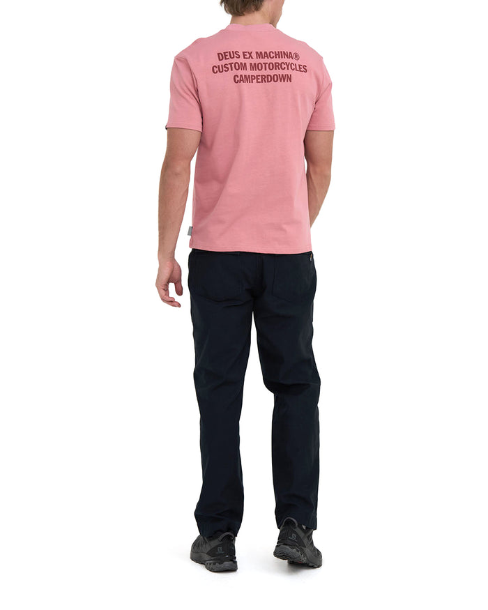 Hurricane Cordura Tee - Mauve Glow, view 2|Model
