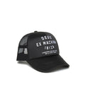 Ibiza Trucker Hat - Black, view 1|Flatlay
