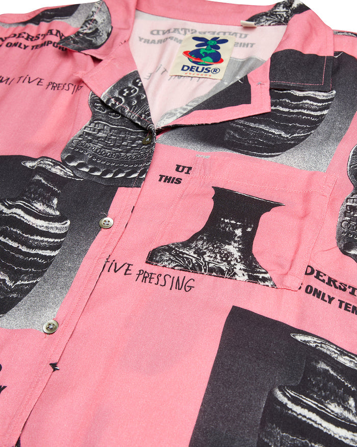 Impermanence Short Sleeve Shirt - Ghosted Confetti, view 7|Flatlay