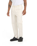 Infinity Acid Beach Pant - Dirty White, view 1|Model