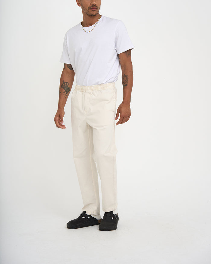 Infinity Acid Beach Pant - Dirty White, view 5|Model