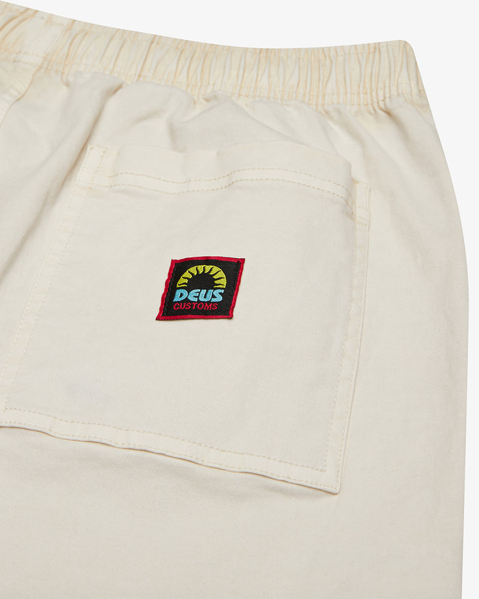 Infinity Acid Beach Pant - Dirty White, view 7|Flatlay