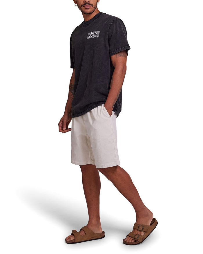 Infinity Cord Beach Short - Dirty White, view 3|Model