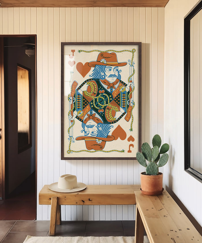 Jack of Hearts by Head West Studio