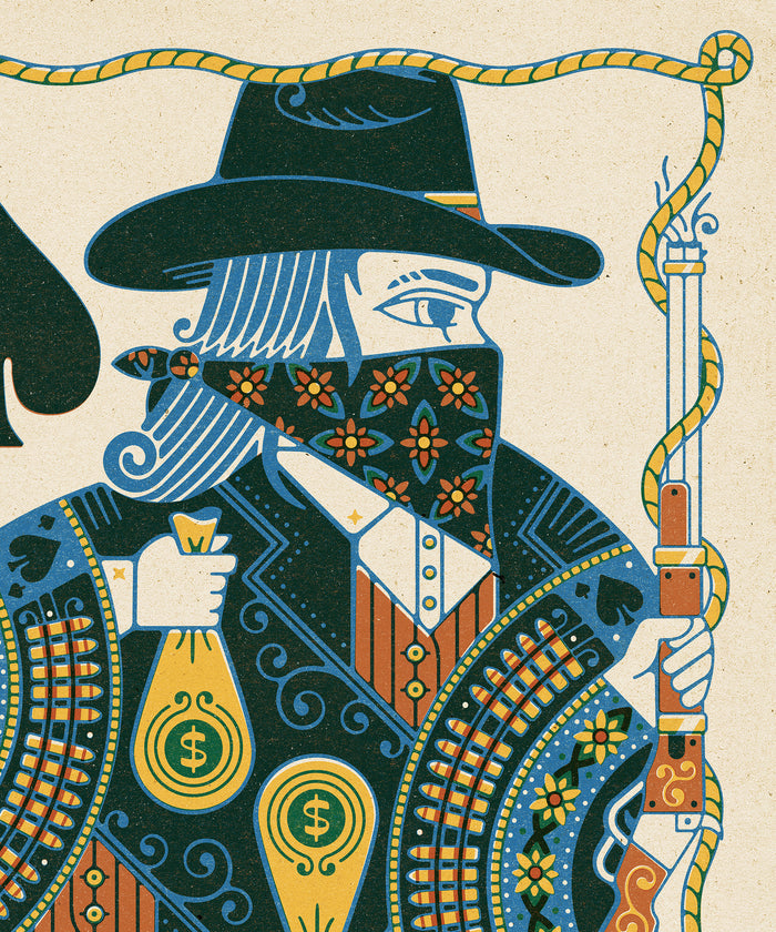 Jack of Spades by Head West Studio