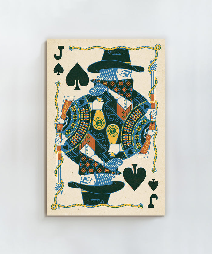 Jack of Spades by Head West Studio