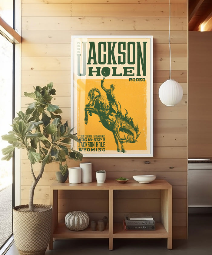 Jackson Hole Rodeo by Head West Studio