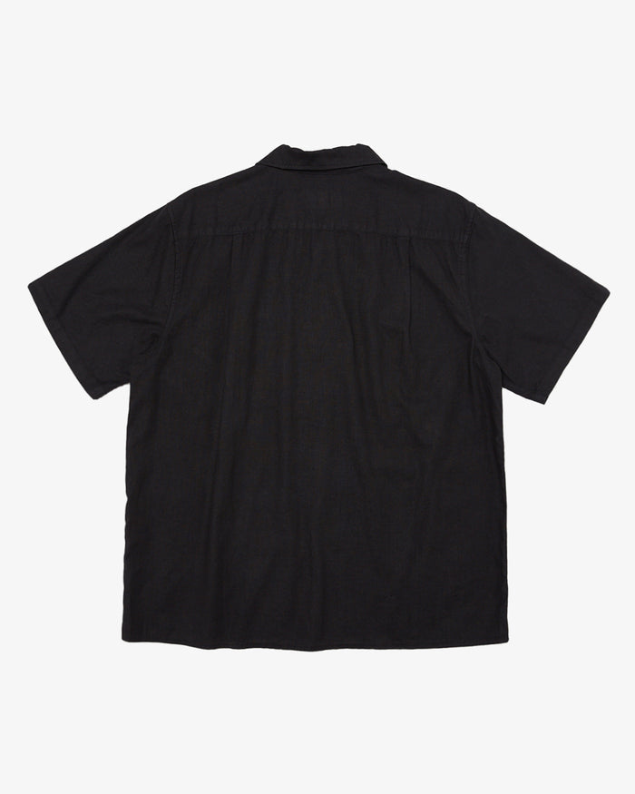 Jagger Hemp Shirt - Phantom Black, view 5