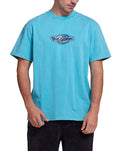 Jam Tee - Blue Turquoise, view 1|Model