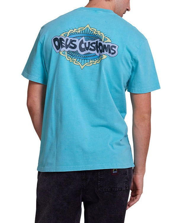 Jam Tee - Blue Turquoise, view 2|Model