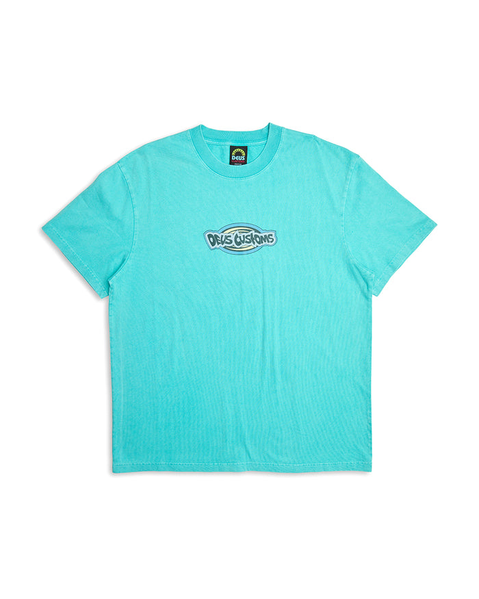 Jam Tee - Blue Turquoise, view 4|Flatlay