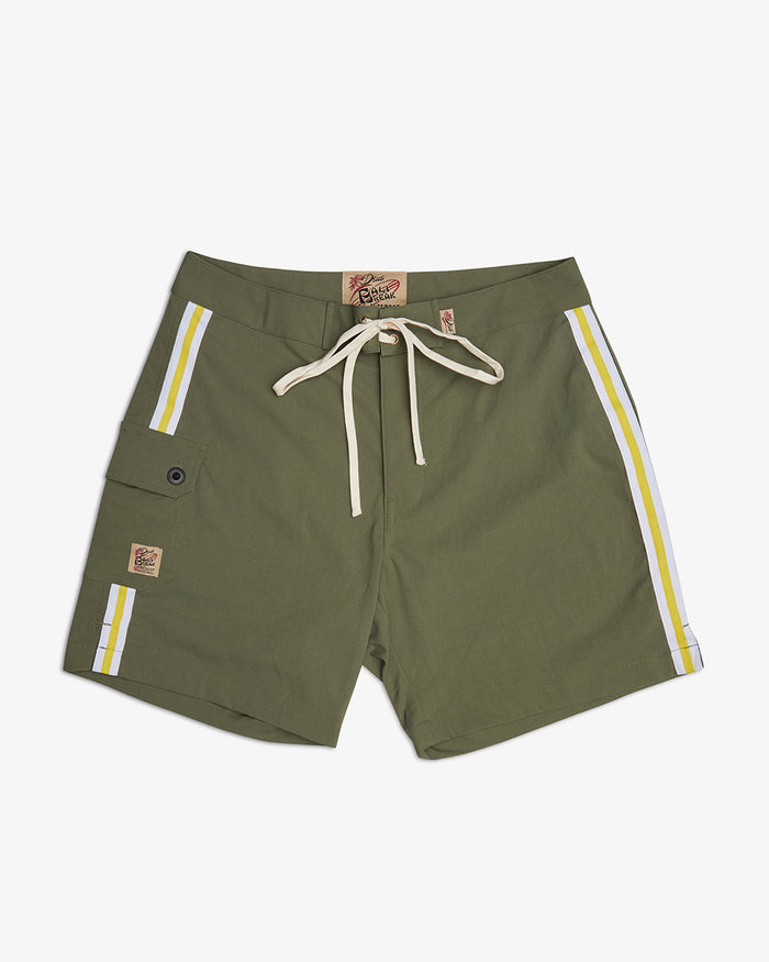 Jared Boardshort - Lichen Green, view 4
