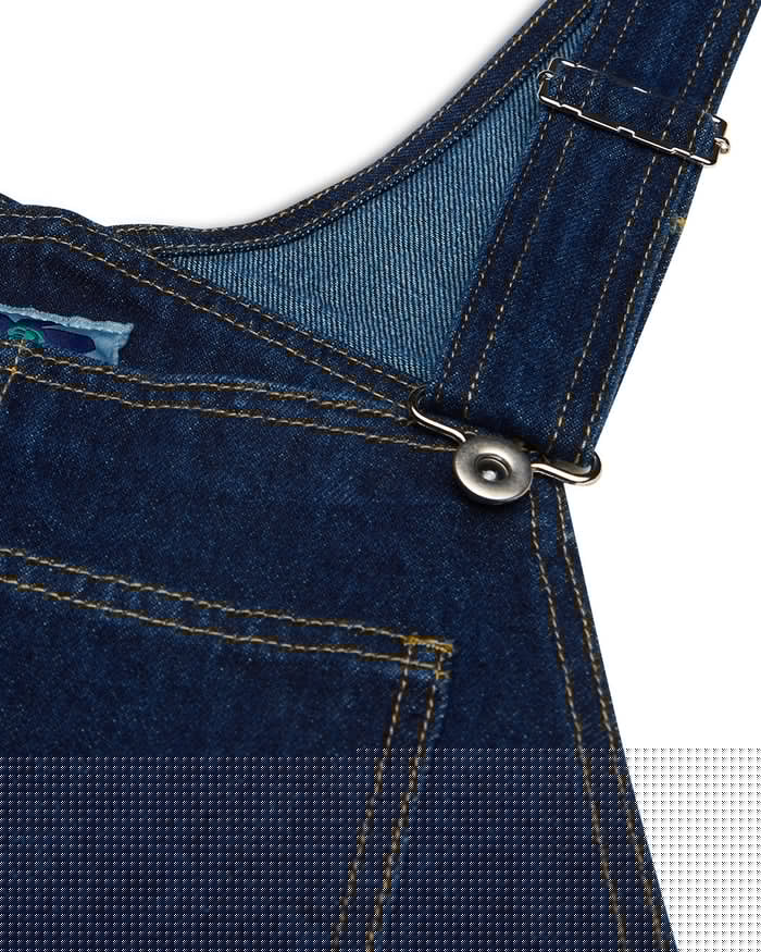 Jewlie Overall - Dry Indigo, view 7|Flatlay