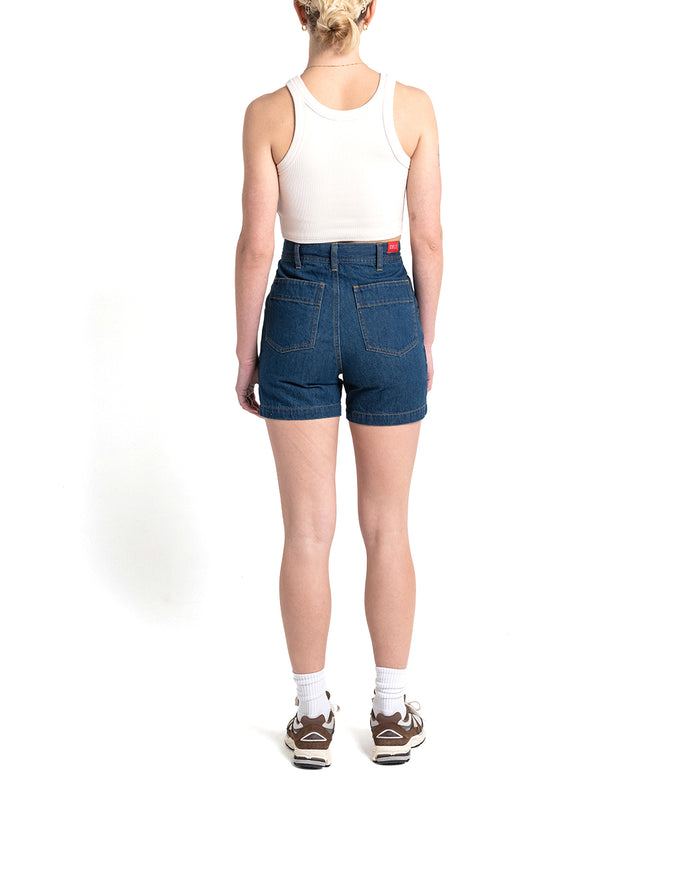 Kaiman Short Vintage - Blue Denim, view 2|Model