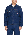 Kanan Work Jacket - Dry Indigo, view 1|Model