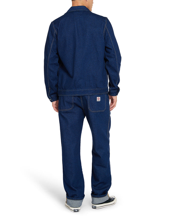 Kanan Work Jacket - Dry Indigo, view 2|Model