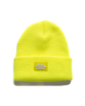 Karoli Record Beanie - Fluoro Yellow, view 1