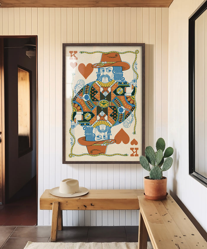King of Hearts by Head West Studio