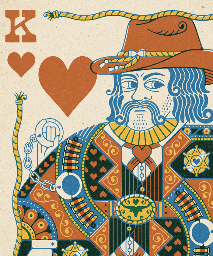 King of Hearts by Head West Studio
